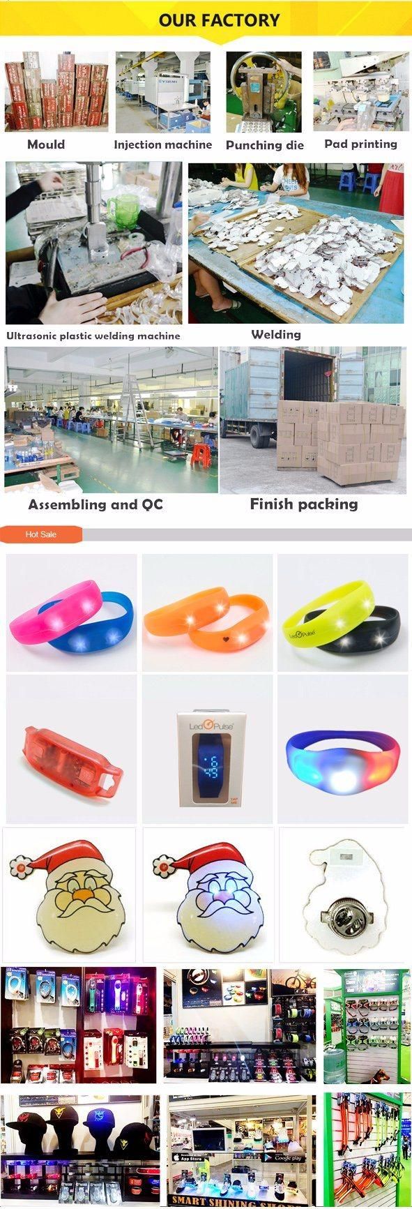 Custom Plastic LED Helmet Keychain Glowing Keychain for Promotion