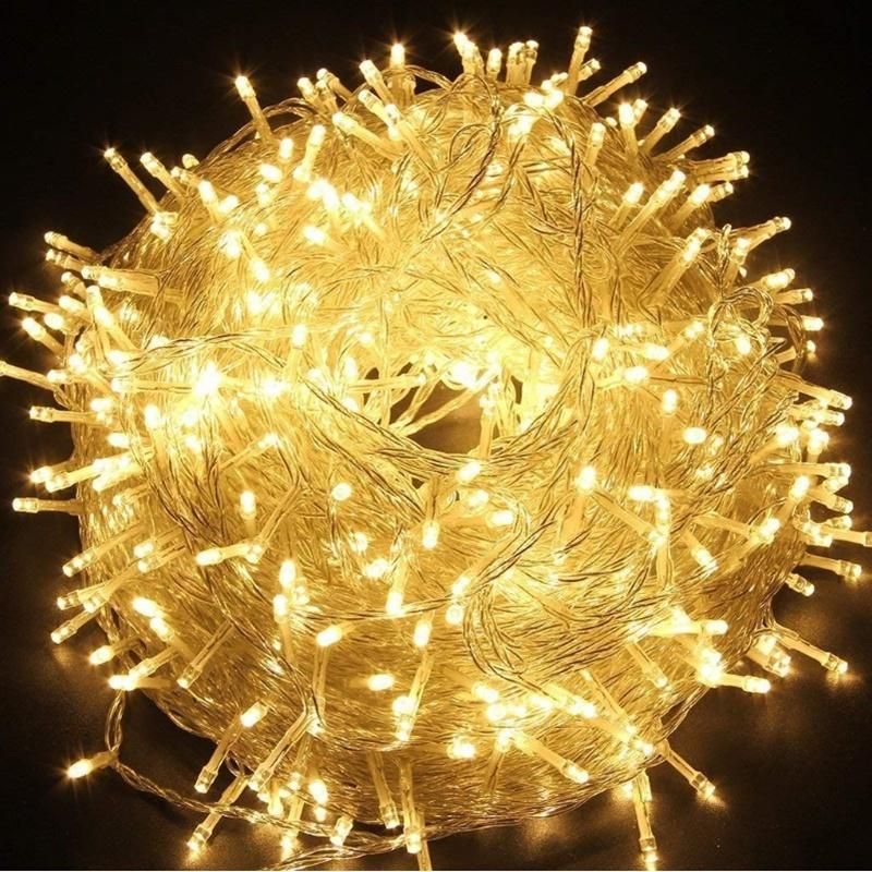 Waterproof Outdoor Home 10m 20m 30m 50m 100m LED Fairy String Lights Christmas Party Wedding Holiday Decoration Garland Light