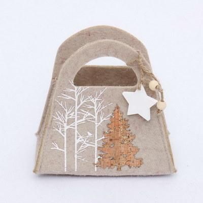 Cheap Price Lovely Christmas Felt Recyle Bag