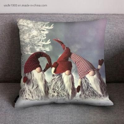 Custom Merry Christmas Gift Home Decoration Pillow Case