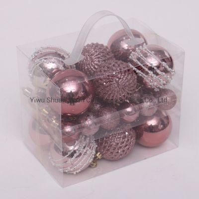Christmas Ornament Decoration Indoor Plastic Christmas Ball