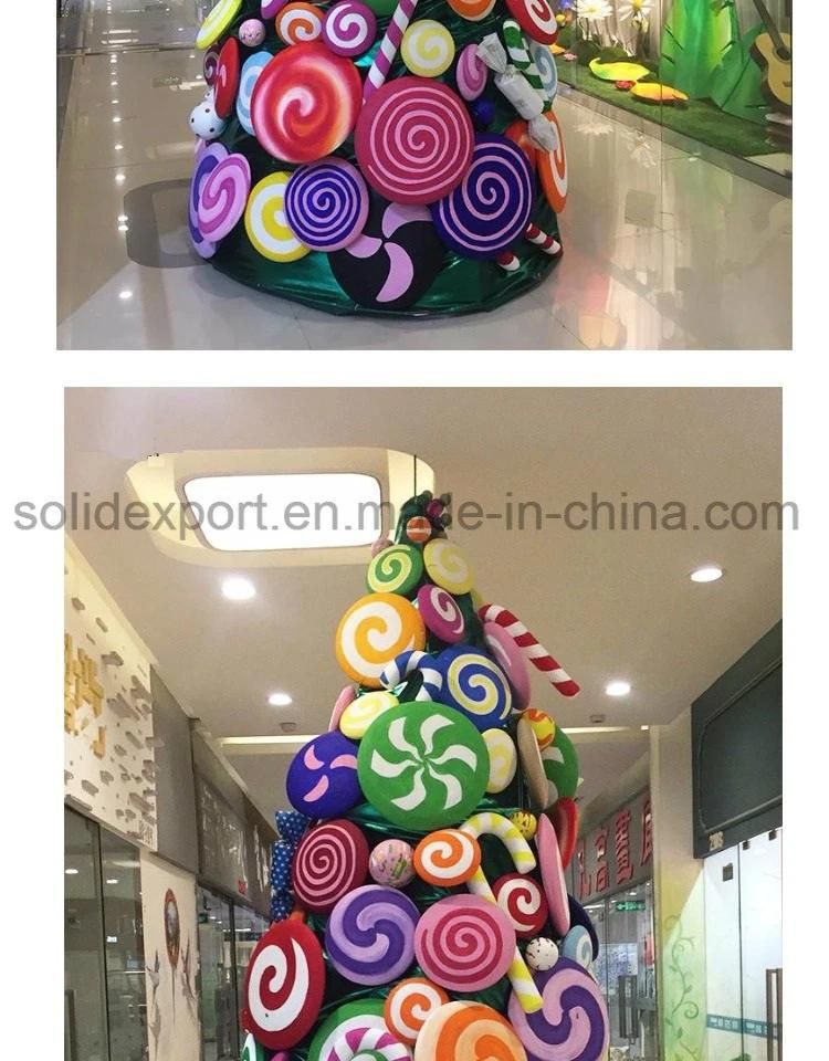 Large Candy Christmas Tree Package 3 Meters Beautiful Christmas Decoration