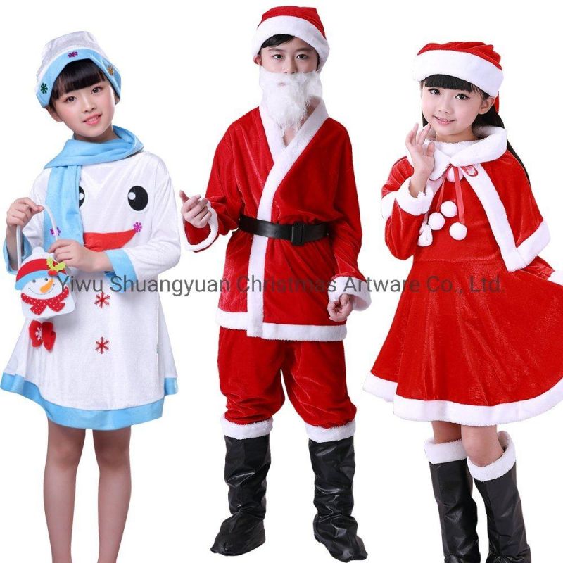Wholesale Christmas Santa Claus Costume Christmas Clothes Christmas Outfit Christmas Dress Christmas Skirt