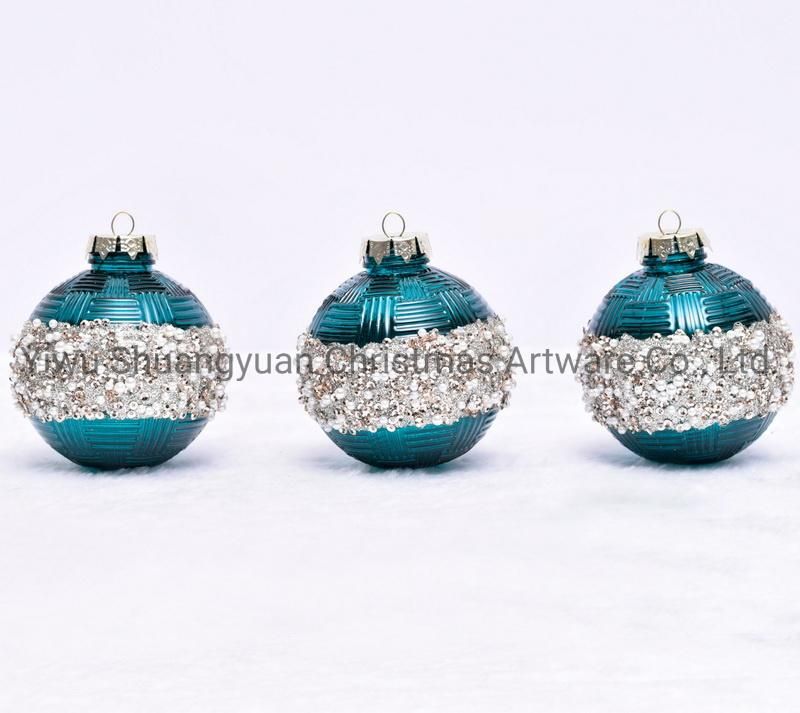 New Design Christmas Ball for Holiday Wedding Party Decoration Supplies Hook Ornament Craft Gifts