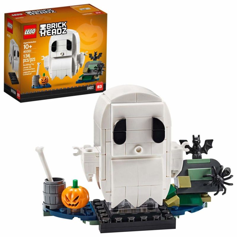 Brickheadz Halloween Ghost 40351 Building Kit (136 Pieces)