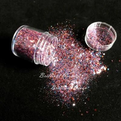 Eco-Friendly Pet Fantastic Mixed Glitter Powder for Festival and DIY