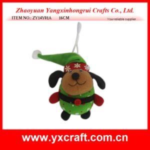 Christmas Decoration (ZY14Y01A 16CM) Christmas Dog Christmas Handicraft