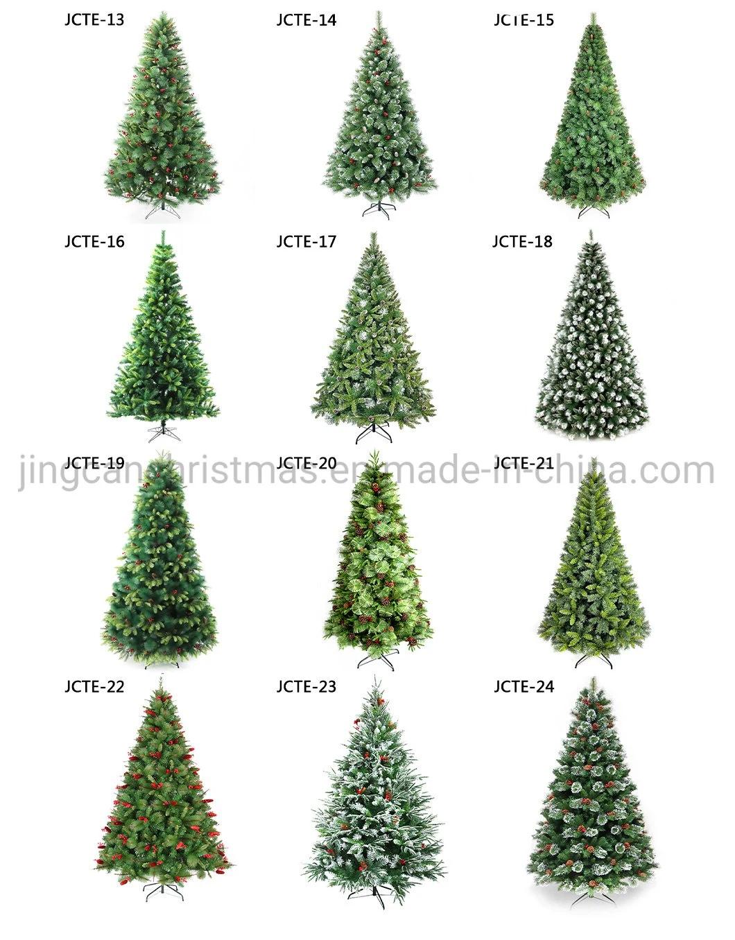 Dec. Metu PVC Snow/Flock Christmas Tree with LED Light