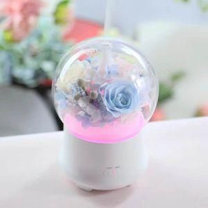 Aroma Lamp Humidifier with 7 Color Changing LED Light Perfect for Nursery