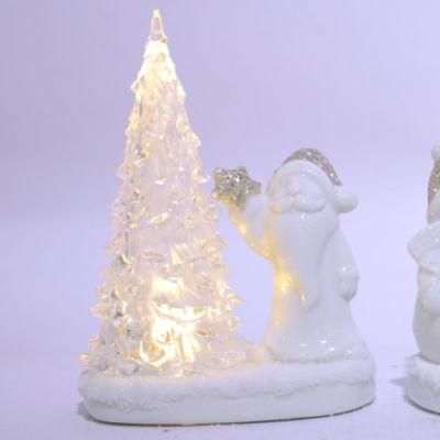 on Sale Christmas Ceramic for Home Decoration Supplies Christmas Ornament Craft Gifts