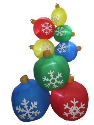 8FT Multiple Color Snowballs LED Light Christmas Indoor Outdoor Decoration