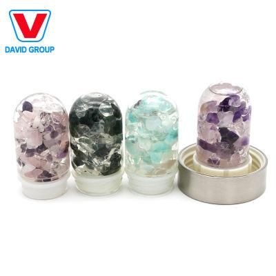 Promotional Crystal Glass Water Bottle Gemstone Water Bottle