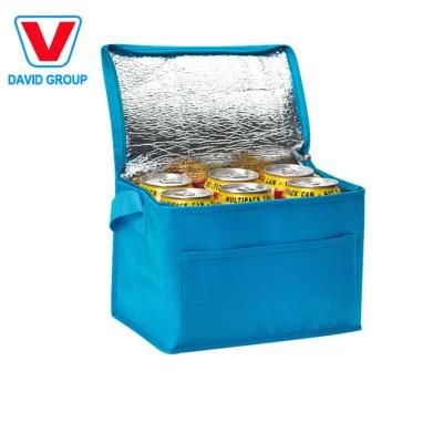 Customized Logo and Packing Non Woven Insulated Lunch Thermal Cooler Bag