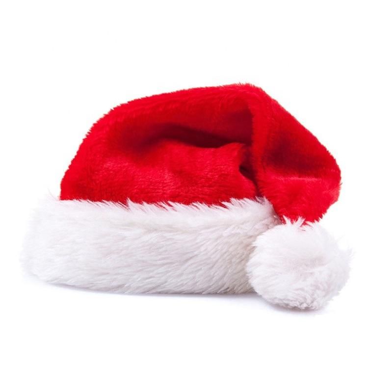 Christmas Costume Dress up Plush Thick High-End Christmas Hat