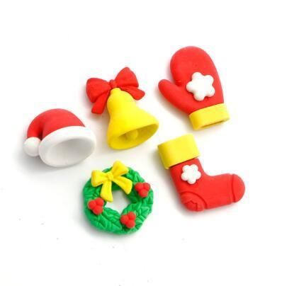 Christmas Rubber TPR PVC Cute Lovely Eraser