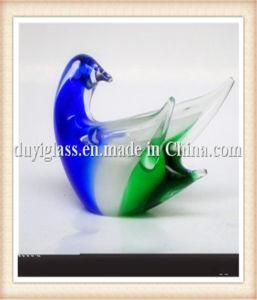 Animal Multicolour Bird Glass Craft for Decoration