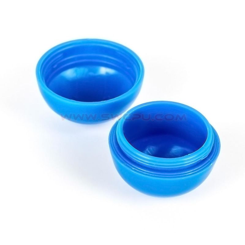 Customized Two Halves Colorful 30mm 40mm 65mm Plastic Hollow Ball