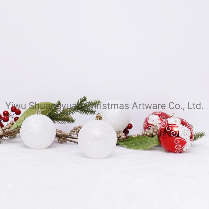 New Design Christmas Ball for Holiday Wedding Party Decoration Supplies Hook Ornament Craft Gifts