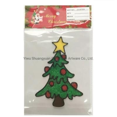 Christmas Decoration Plastic Tree Window Sticker