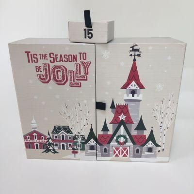 Bespoke Christmas Countdown Calendar Box with Various Styles, High Quality and Luxury