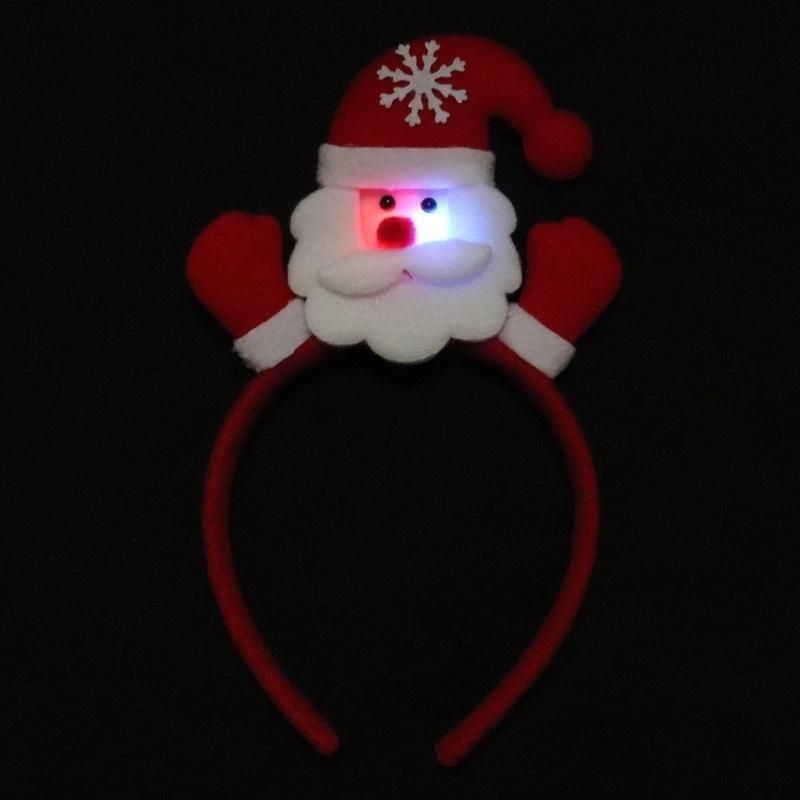 Christmas Decoration Antlers Headband Adult Children′s Party Supplies Promotion Gifts