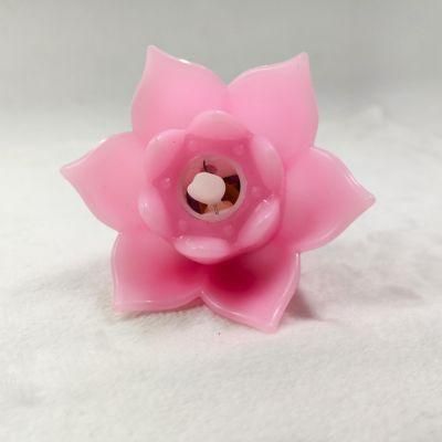 Wholesale Lotus Flower Shape Flower LED Birthday Candle