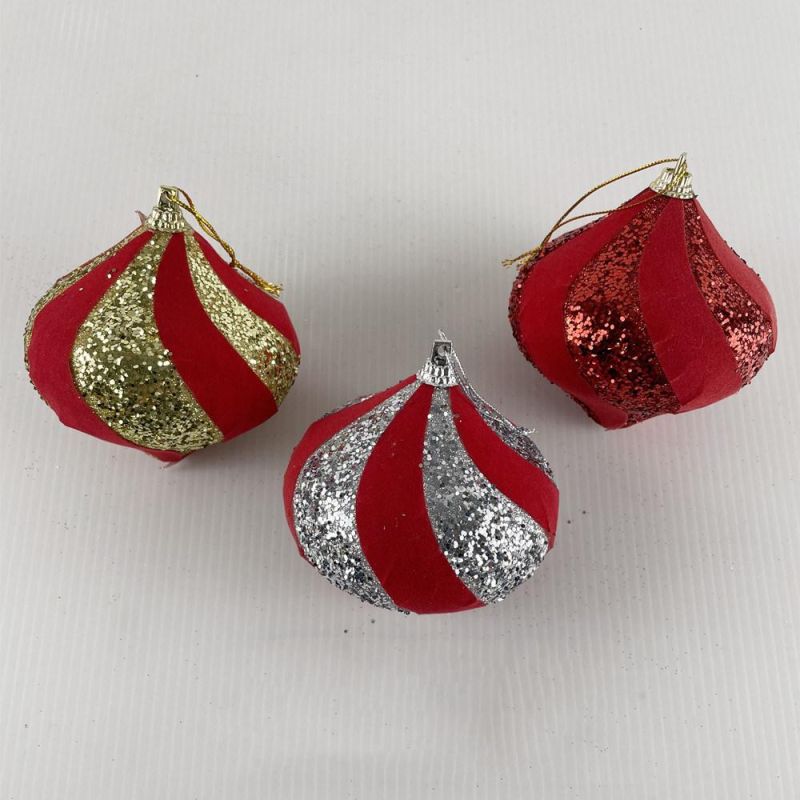 High Quality Different Shape and Models Christmas Baubles for Festival Decorations