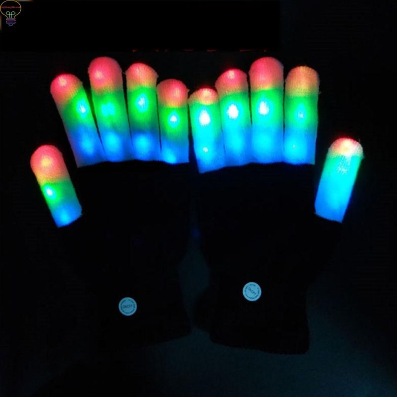 LED Gloves LED Luminous Gloves DJ Magic Gloves