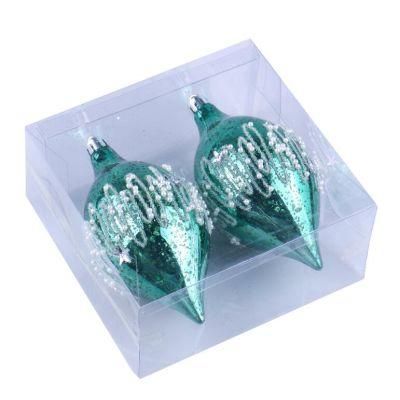 Shiny Special Shape Plastic Christmas Balls Christmas Ornaments Balls