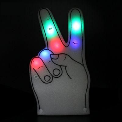 LED Light up Cheering EVA Foam Finger Foam Hand