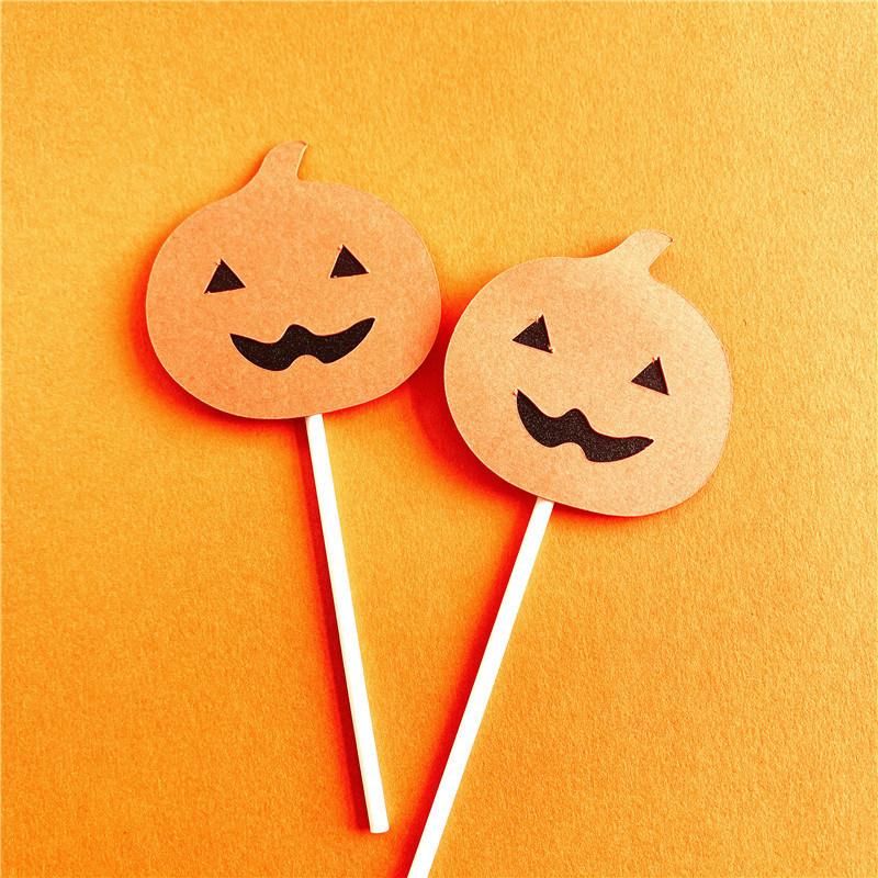 Halloween Decorations Collection Pumpkin Bat Witch Ghost Castle Cake Decoration Funny Party Dress up