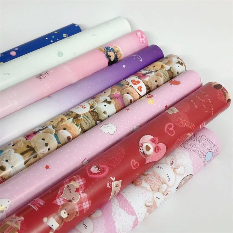 Children Christmas Gift Wrapping Paper