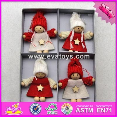 2017 Wholesale Baby Wooden Mini Doll Toys Cutie Children Wooden Mini Doll Toys Best Kids Toy Wooden Mini Doll Toys W02A223