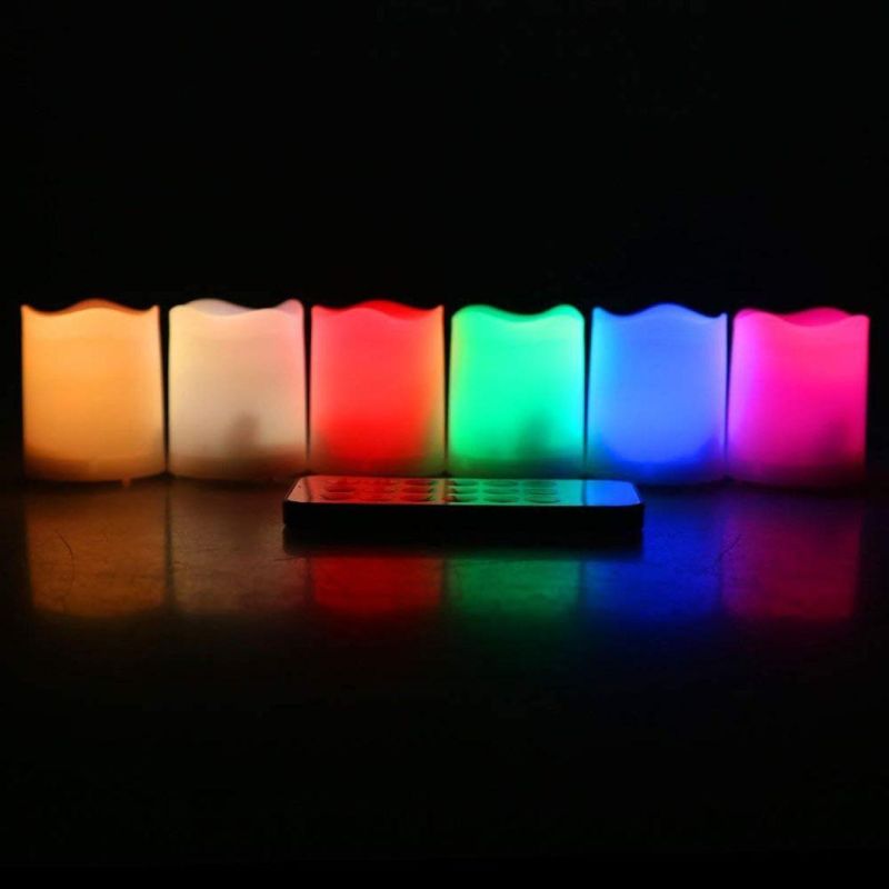 LED Colorchanging Candle Room Decoration Room Candle Light