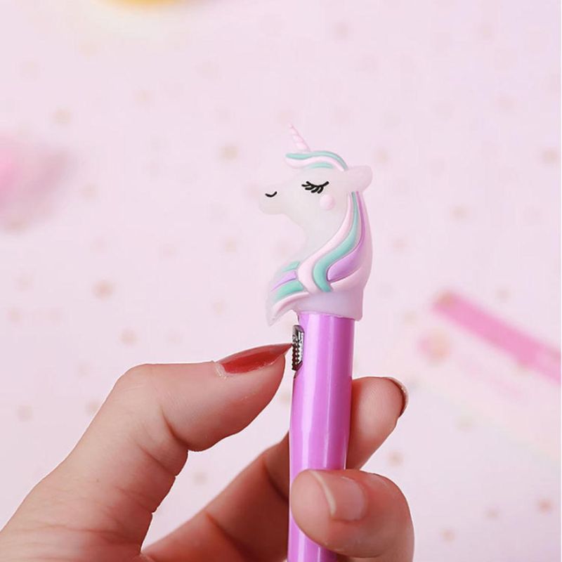 LED Unicorn Torch Ballpoint Pen