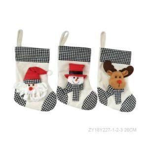 Santa and Snowman Xmas Boot Christmas Stocking Holders