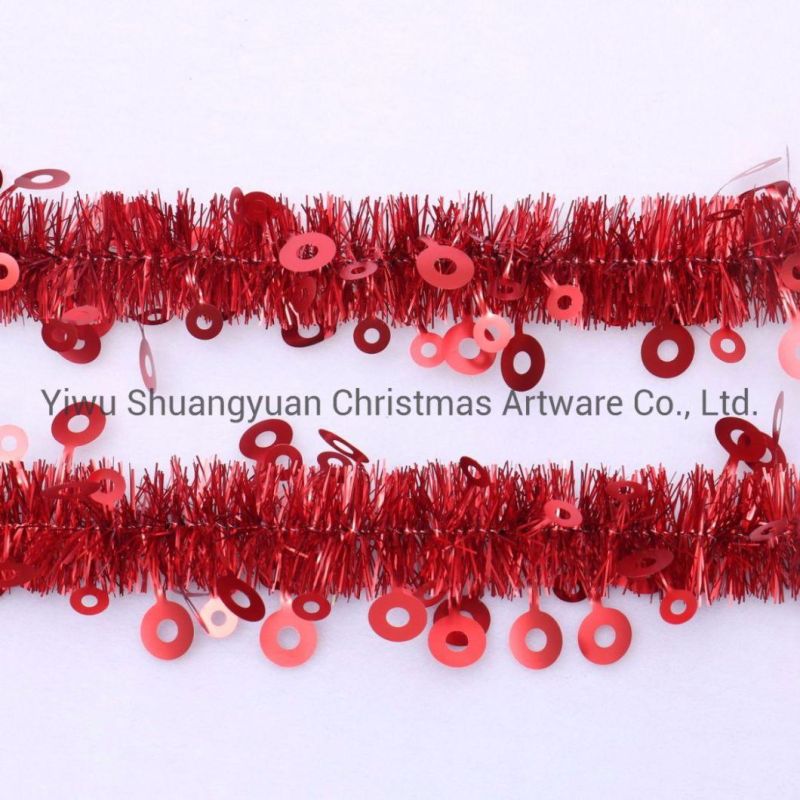 Christmas Craft Tinsel Outdoor Christmas Tree Hanging Decoration Ornament