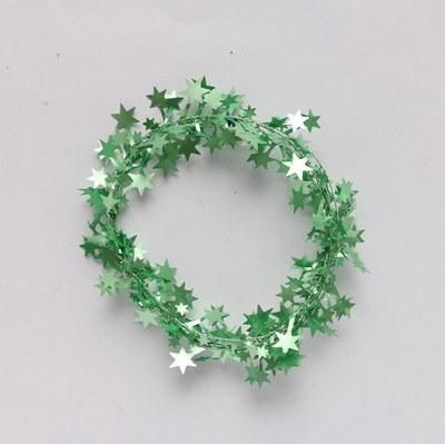 Cheap Price Cute Christmas Tree Decorations Blue 30cm Pet Christmas Star Shape Wreath