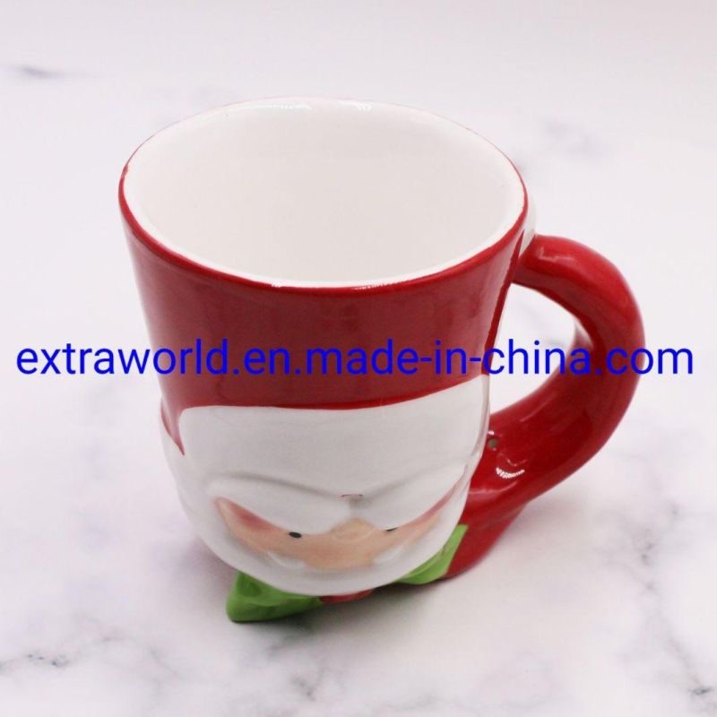 Christmas Holiday Gift Customized Logo Sublimation Mug Ceramic Coffee Mugs