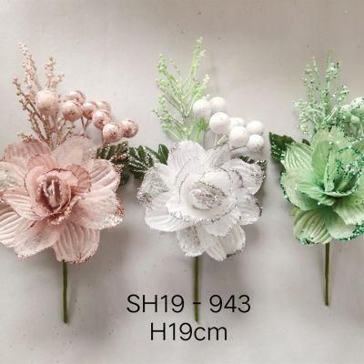 Handmade Christmas Artificial Flower Decoration
