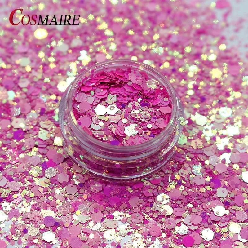 Chameleon Glitter Chunky Nail Sequin Reflective Holographic Glitter