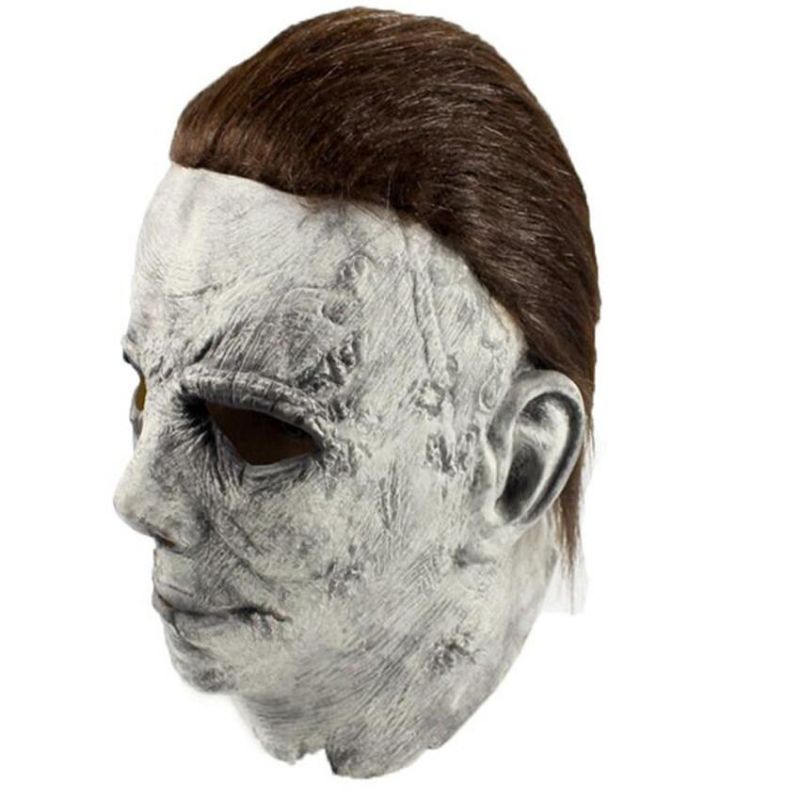 Halloween Costume Latex Mask Scary Movie Horror Killer