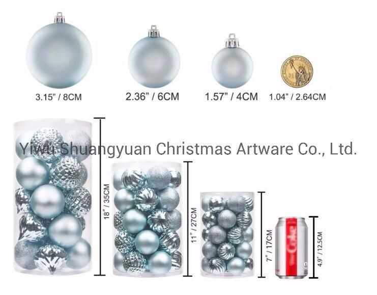 Christmas Ball Hand Painted Plastic Ball Christmas Ornaments Ball