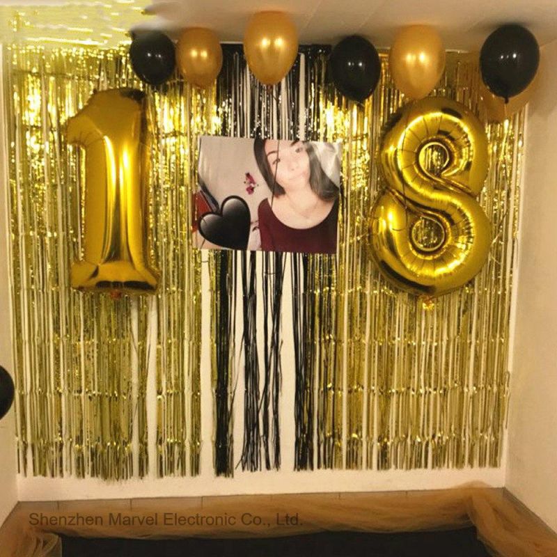 Balloons Silver Gold Children Happy Birthday Letter Ballons Party Decorations Supplies