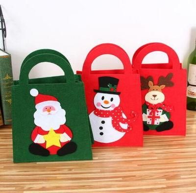 Christmas Children Gift Candy Non-Woven Tote Bag