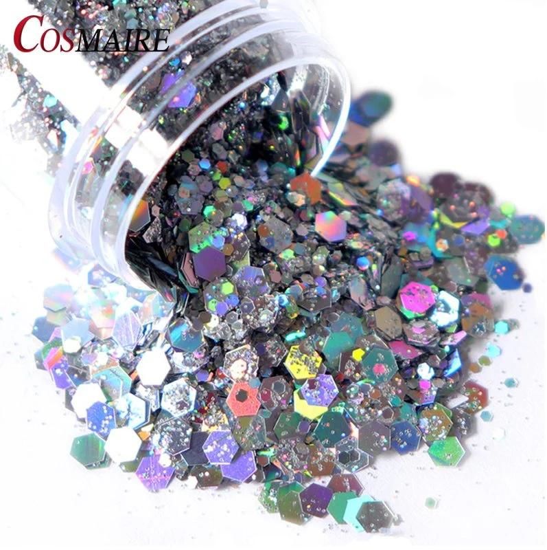 Bulk Laser Mix Glitter Powder Body Glitter Chunky Glitter