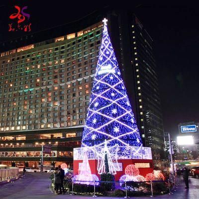 LED RGB Lighted Outdoor Christmas Tree