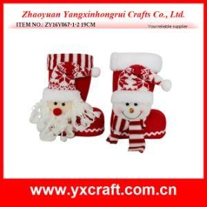 Christmas Decoration (ZY16Y067-1-2 19CM) Christmas Gift Hanging Ornament