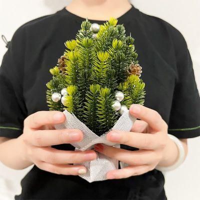 Wholesale Artificial Mini Christmas Tree Tabletop Tree with Base