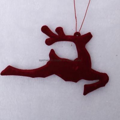 Plastic Deer Shape Tree Hanging Ornaments
